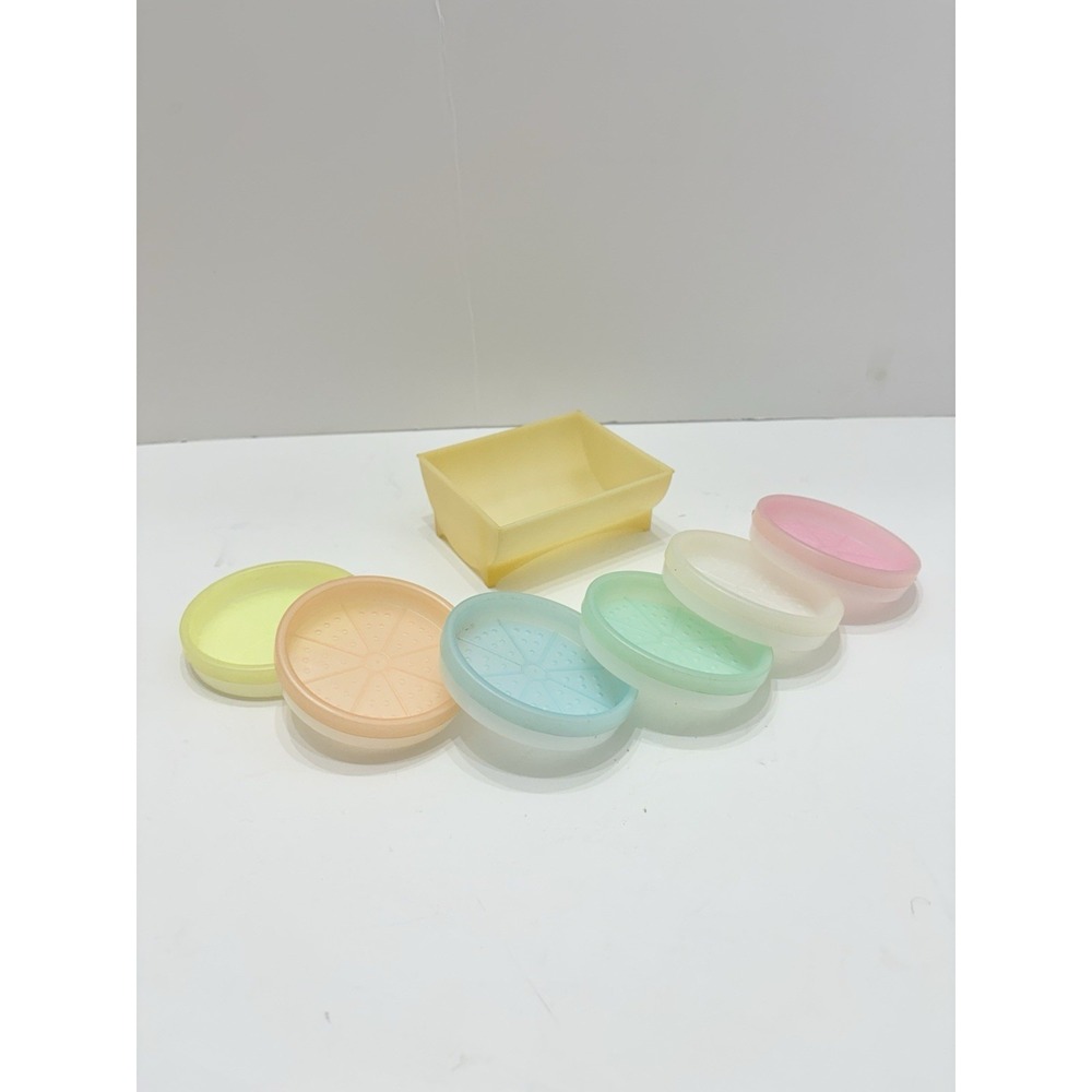 Tupperware Pastel Coaster‎ Set of 6
